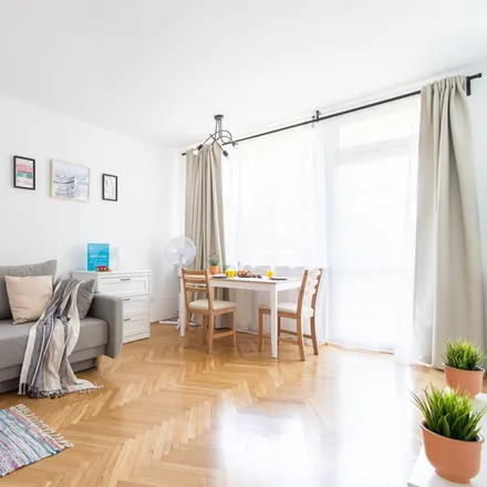 Rent this studio apartment on Pawia 36 in 01-058 Warsaw, Poland