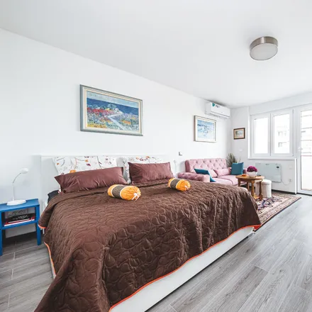 Rent this 1 bed apartment on Treća ekonomska škola in Trg Johna Fitzgeralda Kennedyja 5, 10000 City of Zagreb