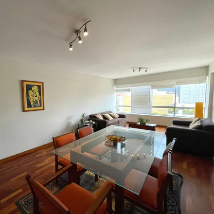 Rent this studio apartment on General Arenales Extension Street in Miraflores, Lima Metropolitan Area 15073