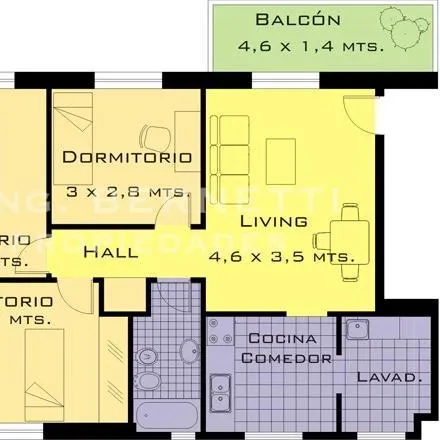 Buy this 3 bed apartment on Bolivia in Villa Pueyrredón, C1419 DVM Buenos Aires