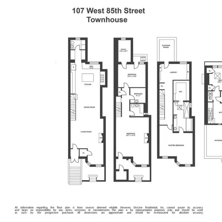 Image 2 - 175 West 85th Street, New York, NY 10024, USA - Townhouse for rent