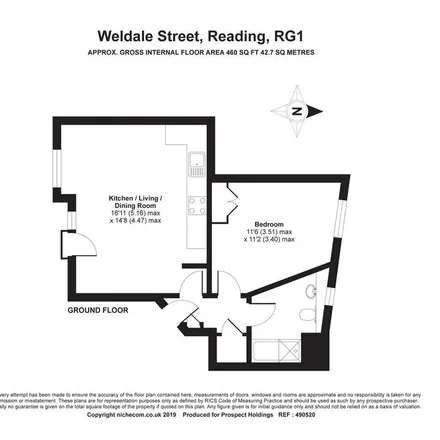 Image 8 - C7 Weldale Street, Reading, RG1 7BX, United Kingdom - Apartment for rent