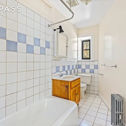 Rent this 1 bed apartment on 147 Saint James Place in New York, NY 11238