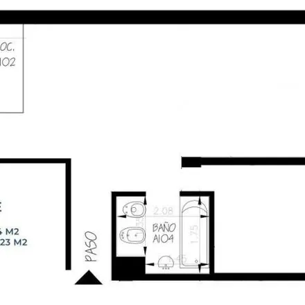 Buy this studio apartment on Doctor Gabriel Ardoino 450 in Partido de La Matanza, B1704 EKI Ramos Mejía