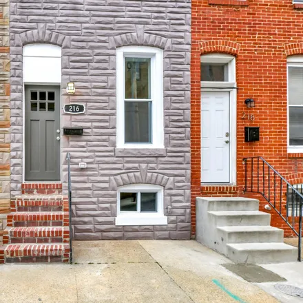 Rent this 2 bed townhouse on 216 North Glover Street in Baltimore, MD 21224