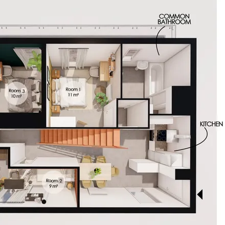 Image 9 - 58 Rue Cesaria Evora - Room for rent