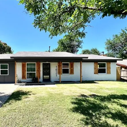 Rent this 4 bed house on 1643 Running River Road in Garland, TX 75044