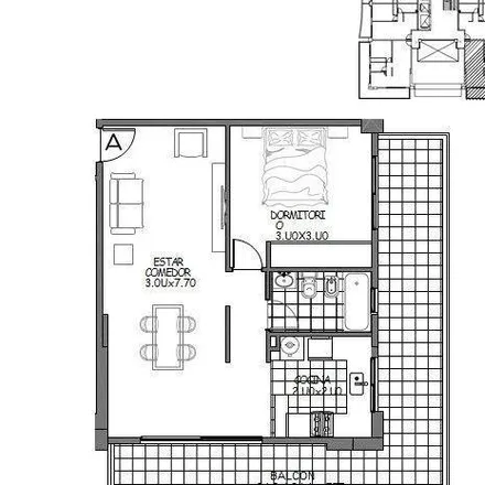 Buy this 1 bed apartment on 403 - Avenida América 341 in Partido de Tres de Febrero, Sáenz Peña