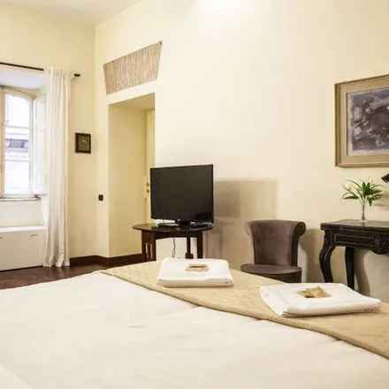 Rent this 1 bed apartment on Poste Italiane – Roma 12 in Via della Scrofa, 61