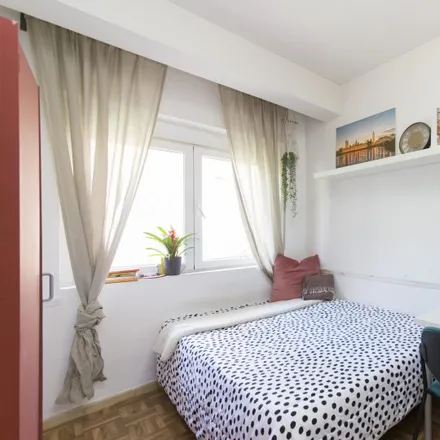 Rent this 7 bed room on Plaza de Manolete in 28020 Madrid, Spain