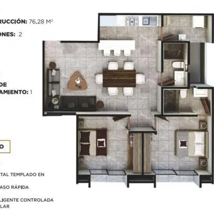Rent this 2 bed apartment on León in La Pradera, 76146 El Pozo