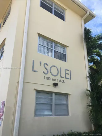 Buy this 1 bed condo on 1100 Northeast 1st Court in Hallandale Beach, FL 33009