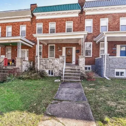 Buy this 4 bed house on 2319 West Lafayette Avenue in Baltimore, MD 21216