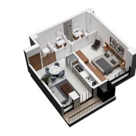 Buy this 1 bed apartment on Avenida Politecnico Nacional in Pitillal, 48300 Puerto Vallarta