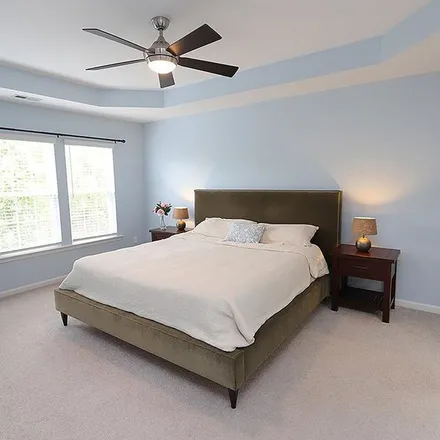 Rent this 5 bed apartment on 12549 Honeychurch Street in Raleigh, NC 27614
