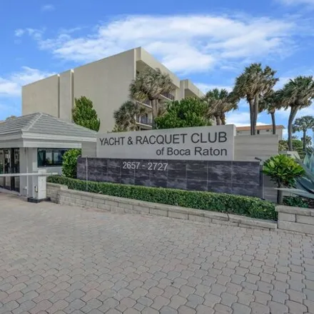 Buy this 2 bed condo on 2715 North Ocean Boulevard in Harbor East, Boca Raton