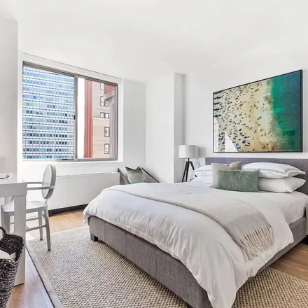 Rent this 2 bed apartment on 96 Fulton Street in New York, NY 10038