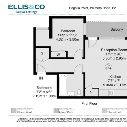 Image 9 - Regalia Point, 30 Palmers Road, London, E2 0FQ, United Kingdom - Apartment for rent