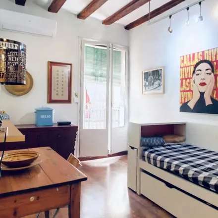 Rent this 1 bed apartment on Carrer de Sant Erasme in 8, 08001 Barcelona
