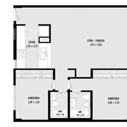 Buy this 2 bed apartment on Avenida 53 1273 in Partido de La Plata, 1900 La Plata