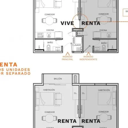 Buy this 2 bed apartment on Colegio Kukulcan in Calle Volcán Ajusco 119, Rinconada La Joya