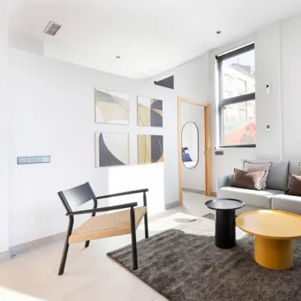 Rent this 1 bed apartment on Carrer de l'Est in 08001 Barcelona, Spain