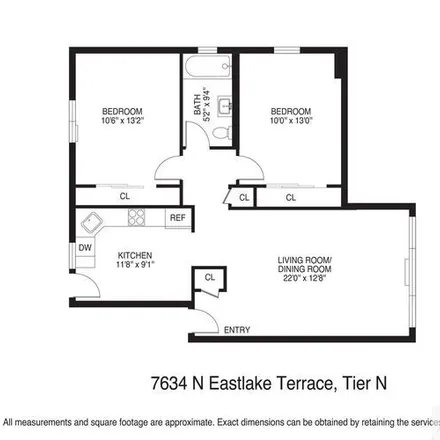 Image 8 - 7634 N Eastlake Terrace, Unit 1N - Apartment for rent