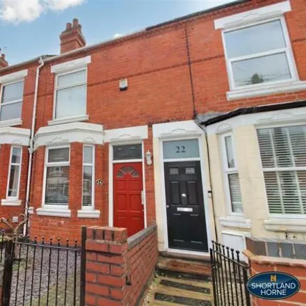 Buy this 2 bed townhouse on 22 Huntingdon Road in Coventry, CV5 6PU