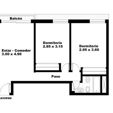 Buy this 2 bed apartment on 11 de Septiembre de 1888 1624 in Belgrano, C1426 ABB Buenos Aires