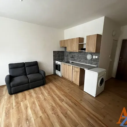 Rent this 1 bed apartment on Kyjická 4649 in 430 04 Chomutov, Czechia