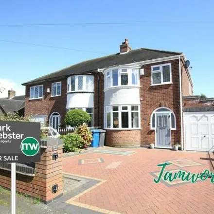 Buy this 3 bed duplex on Cale Close in Tamworth, B77 1BZ