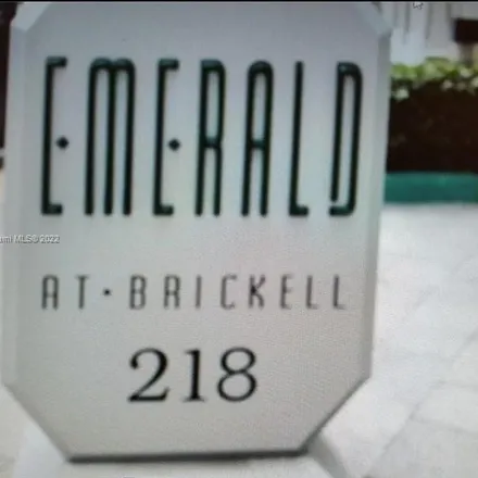 Buy this 1 bed condo on Emerald at Brickell in 218 Southeast 14th Street, Miami