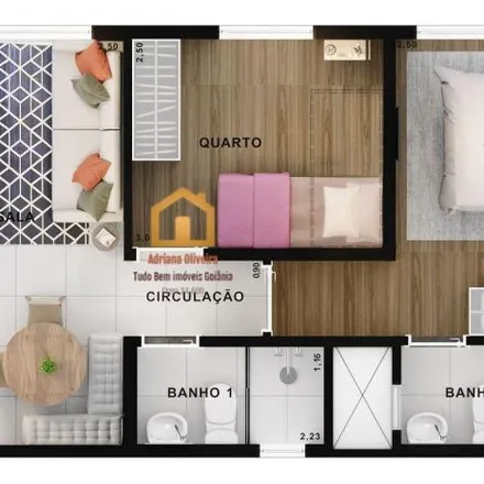 Buy this 2 bed apartment on Rua 8 in Aparecida de Goiânia - GO, 74950-311