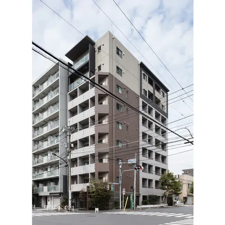 Rent this studio apartment on White Kyuubin in Kuyakusho-dori, Higashi-Komagata 3-chome