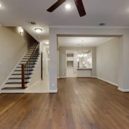 Rent this 3 bed apartment on #b,1436 Prince Street in Greater Heights, Houston