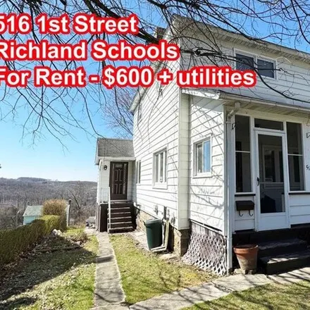 Rent this 3 bed house on 548 1st Street in Number Thirty-Seven, Richland Township