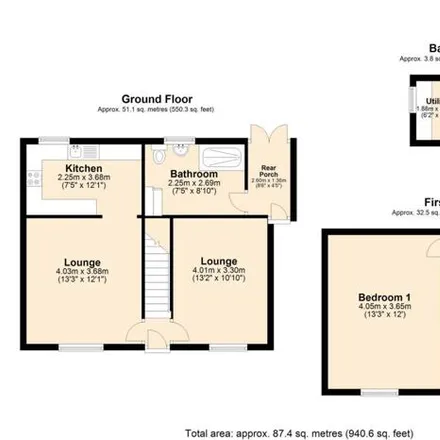 Image 2 - Vivian Street, Abertillery, NP13 2LD, United Kingdom - Townhouse for sale