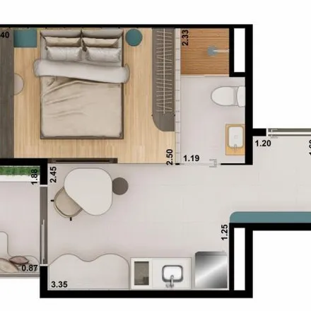 Buy this 1 bed apartment on Donafi in Rua Sena Madureira, Vila Mariana