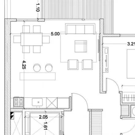 Rent this 1 bed apartment on 407 - Doctor Alfredo E. Springolo 588 in Partido de Tres de Febrero, B1674 AGG Sáenz Peña