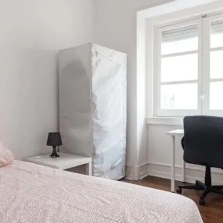 Rent this 4 bed room on Rua Carlos Mardel 62 in 1900-183 Lisbon, Portugal