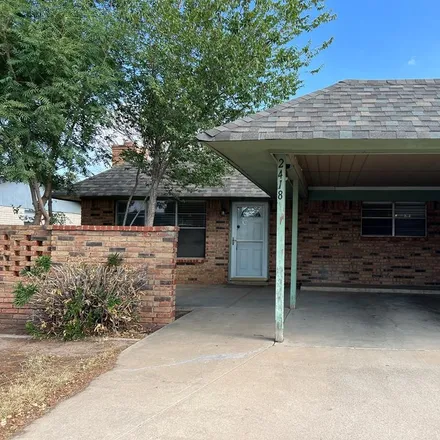 Rent this 2 bed duplex on 2418 West Wadley Avenue in Midland, TX 79705