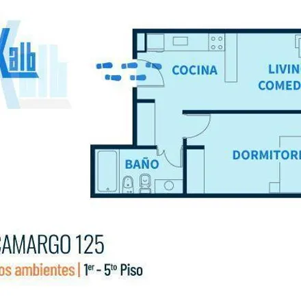 Buy this 1 bed apartment on Camargo 121 in Villa Crespo, C1414 DPF Buenos Aires