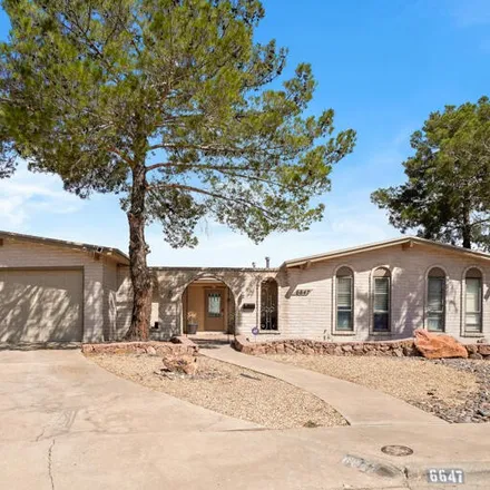 Buy this 4 bed house on 6647 Mariposa Drive in El Paso, TX 79912