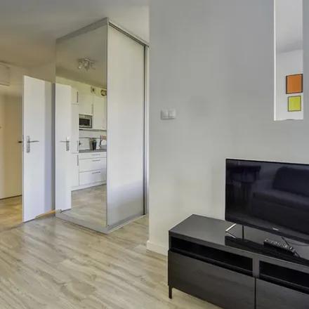 Rent this 1 bed apartment on Boisko piłki nożnej in Wacława Lipińskiego, 30-349 Krakow