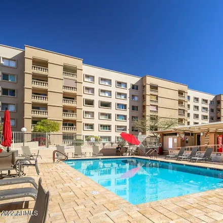 Buy this 2 bed apartment on Scottsdale Shadows Executive Golf Course in 7800 East Camelback Road, Scottsdale