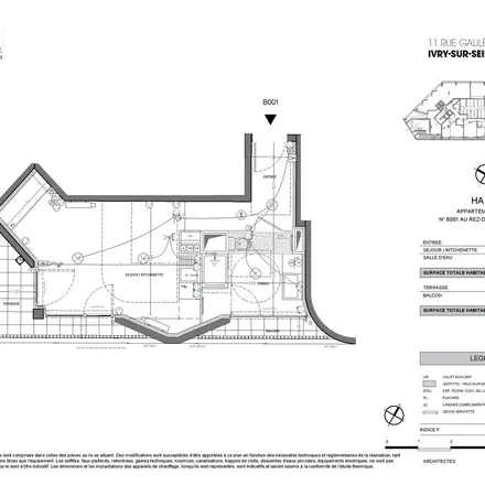 Image 1 - 1 Allée Edmée Chandon, 94200 Ivry-sur-Seine, France - Apartment for rent