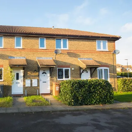 Rent this 2 bed townhouse on 24-30 Middlesborough Close in Stevenage, SG1 4TJ