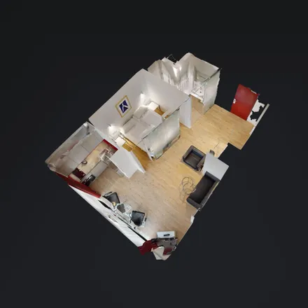 Rent this 1 bed apartment on Unterländer Straße 35 in 70435 Stuttgart, Germany