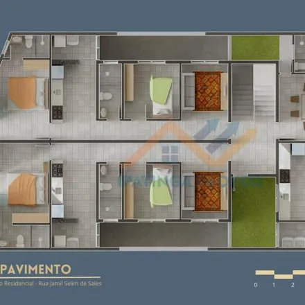 Buy this 2 bed apartment on Rua Jamil Selin de Salles in Santana do Paraíso - MG, 35164-455