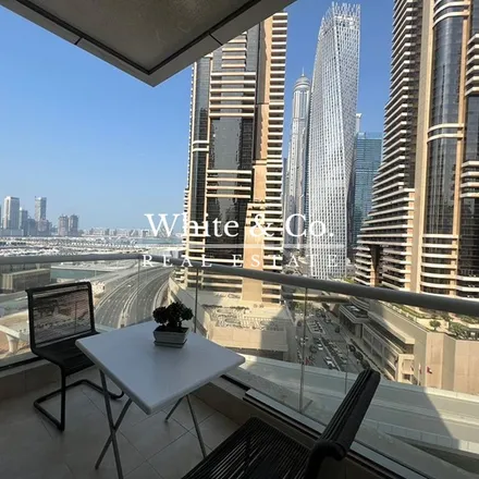 Rent this 1 bed apartment on Camel Center Supermarket in Al Seyahi Street, Dubai Marina
